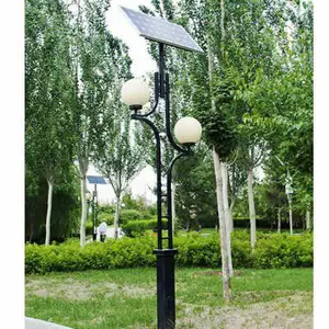 烟台庭院灯厂家直供3米太阳能庭院灯小区户外一体化庭院灯