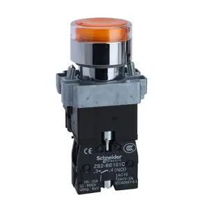 ʩ�͵�ָʾ��XB2BVQ4LC ��ɫ ��ť�źŵ�LED �� �� �� �׵�Դ��AC380V