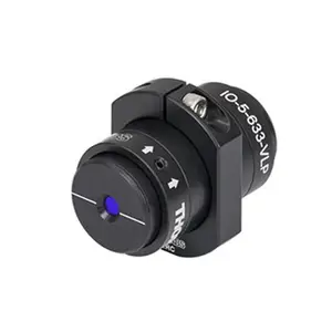 Thorlabs 633nm偏振相关隔离器 自由空间 固定窄带