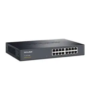 TP-LINK TL-SF1016D 16口交换机100M自适应以太网交换机 桌面型