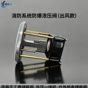 爆泄压阀IP66防腐C5|储能消防专用 秒级泄压防爆燃