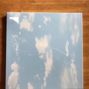 纵横合一热转印集成覆膜铝扣板 大工程板 定制铝天花 各类花色 防潮铝天花 公共场所扣板吊顶 厂家供应