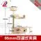 利凯雕刻机电机夹具65/80mm土豪金可调式主轴夹具双片两颗螺丝