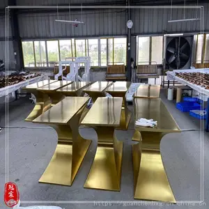 厂家供应不锈钢喷涂黑色桌架不锈钢台脚五金桌腿可定制