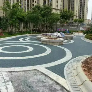 重庆市 渝北区 透水混凝土材料 透水砼材料 彩色透水混凝土