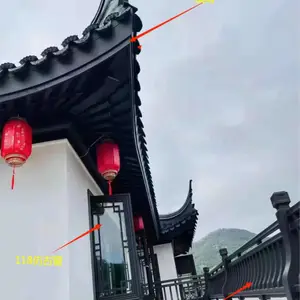 中式别墅古建四合院寺庙门窗定制厂家思卓鲁班