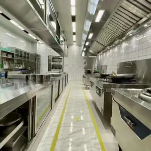 阳江利满顺利酒店学校工厂食堂商用不锈钢厨房设备生产厂家
