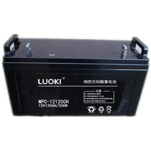 �ʱ�����LUOKI��������MPC-1265 12V6***H�������糧ͨ��UPS��ƿ