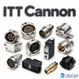 ITT Cannon CTF601-12F-50S-04 航空连接器 板端安装适配