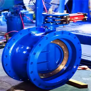 ˮ�����Ʒ���ʽ����ֹ�ط�DHH44X-16C DN1200΢�軺�շ�������ֹ�ط�