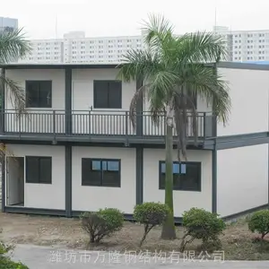 旅游景区打包箱休息室 山东彩钢打包箱房工厂 找潍坊万隆钢结构