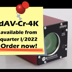 德国MK品牌4K高清摄像机 dAV-Cr-4K相机用于EMC测试进行光声学监测