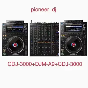 Pioneer DJ先锋DJM-A9混音台CDJ-3000套装 音乐俱乐部 酒吧碟机套装 先锋DJMA9混音台1台+CDJ-3000套装