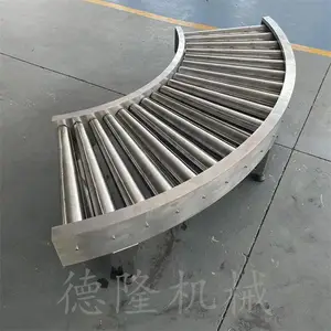 滚筒式输送 半径转弯皮带机 移动式皮带输送机