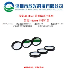 40-50nm��ͨ խ���˹�Ƭϵ�� ��͸��ֹ OD4-OD6 ��ѧ�˾� �����ߴ�ɶ���