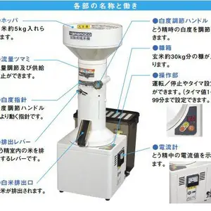 日本山本yamamoto实验精米机VP-32 大竹OTAKE实验砻谷机FC2R东北现货代理
