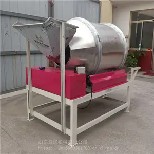 定制化工饲料不锈钢调料混合机 滚筒式搅拌机 调料萝卜条混合机