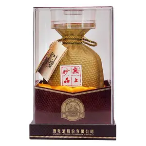 酒鬼无上妙品透明装 500ml*6 52° 馥郁香型白酒 酒鬼酒
