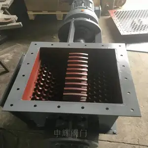 卸料破碎器破碎阀双轴PSF550 水泥块料打散阀PKD600 电机减速机