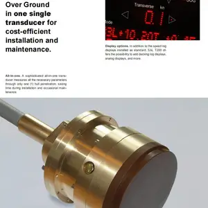 SAL NAVIGATION SAL T200 STW Single axis speed / Speed Over Ground (SOG) Dual axis speed / Docking log