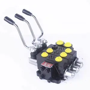 人气DLS-L8-T小型拖拉机农用车钜峰液压多路换向阀油缸提升分配器