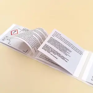 自粘性多层折叠奶粉标签多层复合进口食品标签印刷