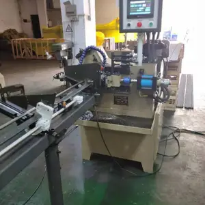 浙江【三轮滚通滚丝机】台荣TWTR-35型液压长料后出料滚丝机