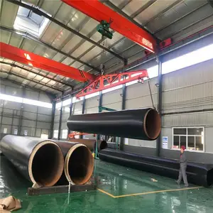 集中供热保温管道工程报价_高温聚氨酯蒸汽保温管定制