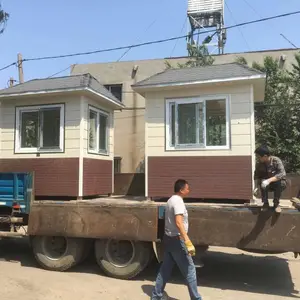通辽城管岗亭图片 通辽景区执勤办公房 定制移动房通辽中隆销售部