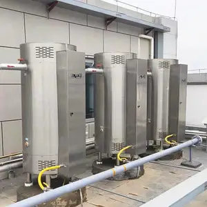 太阳能辅助加热全自动容积型燃气热水器99KW 商业燃气热水机组