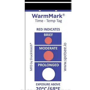 原厂采购 spotsee WarmMark WM -18/0冷链物流监控时间温度指示标签