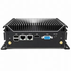 4串2网工控机n5095微型电脑工业pc直流Intel网卡6usb