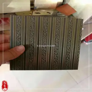 304不锈钢发黑板 201不锈钢镀铜加工 颜色可调 ***