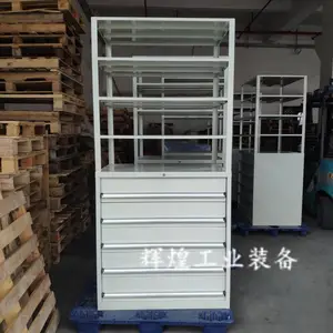 工具抽屉柜层板物料柜双开门钳工柜重型五金零件柜