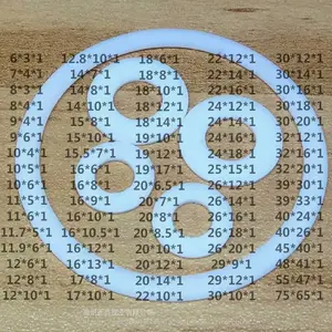 各种厚度大量现货 PTFE四氟F4垫片 铁氟龙聚四氟乙烯平垫片特殊规格定制
