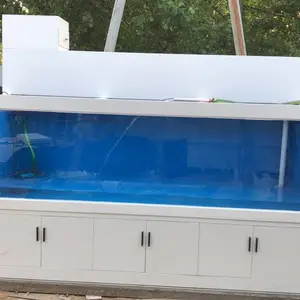 定做玻璃钢养鱼池锦鲤地缸虹鱼地缸海鲜池龟缸暂养池金鱼水槽