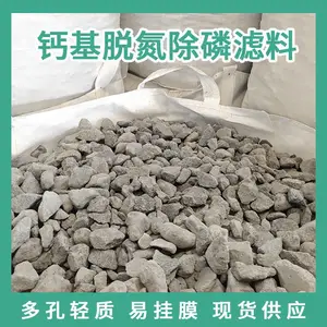 多孔轻质钙基滤料 污水过滤净化核心材料 总氮总磷双降达标