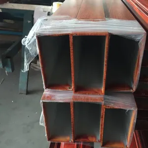 佛山铝型材 铝方通 木纹方通 四边铝方通木纹 铝合金U形槽