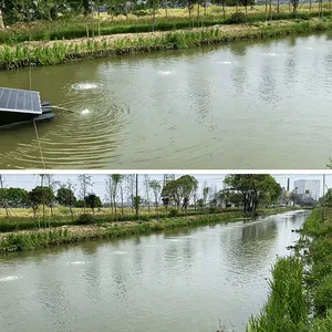储能式河道增氧机 一体化污水处理