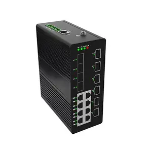 HS3000-3F18干兆管理型以太网工业交换机10光8电