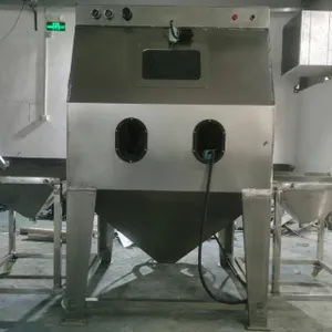 东莞挂具脱漆喷砂机销售厂家 值得信赖 东莞市叁利环保机械供应