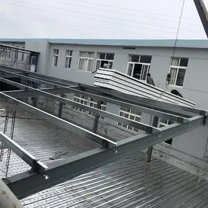 底商改两层钢结构夹层 门脸房跃层 钢梁植筋锚固