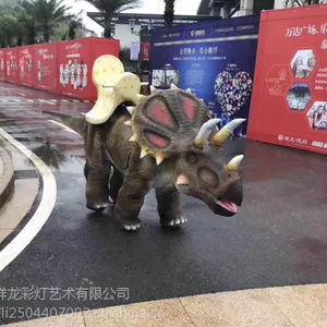 纯手工仿真恐龙制作工厂