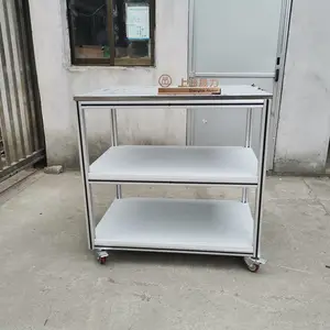 铝型材架子周转推车 展示架流利物料架 可定做铝合金组装式货架