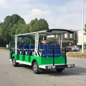 11座电动观光车老爷车接待用车旅游观光车厂家直供