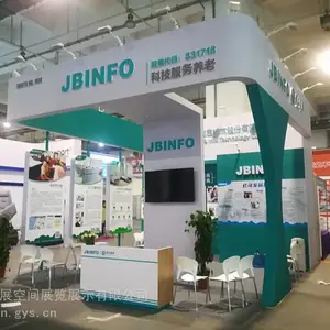 暖通设备特装展位定制,制冷空调热泵冷链博览会展台设计搭建,自有工厂承接博览会展台全案项目