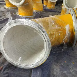 陶瓷耐磨弯头 耐磨陶瓷贴片氧化铝贴片 煤矿耐磨弯头