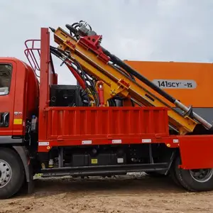 车载式钻孔机 公路护栏钻孔机 车载式分体式钻孔机