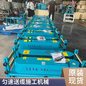 ?长云科技犟牛6号电缆敷设机,双启动强劲柴油动力,4800N大推力推送大截面电缆