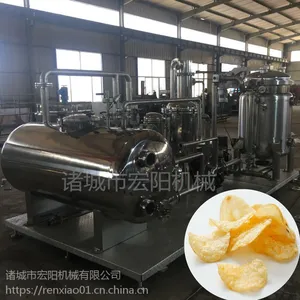 诸城市宏阳厂家直销菠萝蜜真空油炸设备